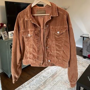 Brown corduroy jacket